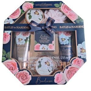 New Baylis & Harding Boudoir Rose Luxury Gift Set Bath Beauty Limited Edition